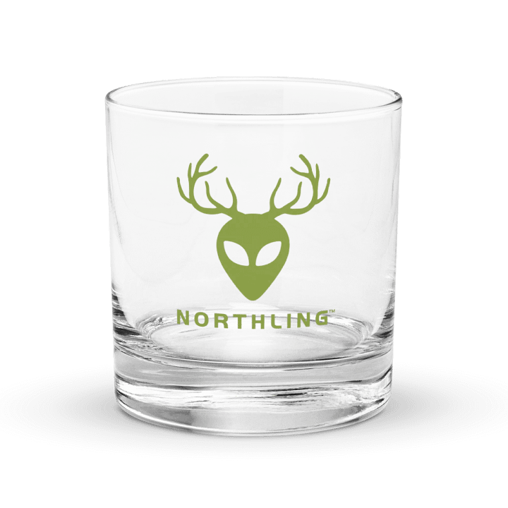 Northling™ Logo Rocks Glass product image (1)