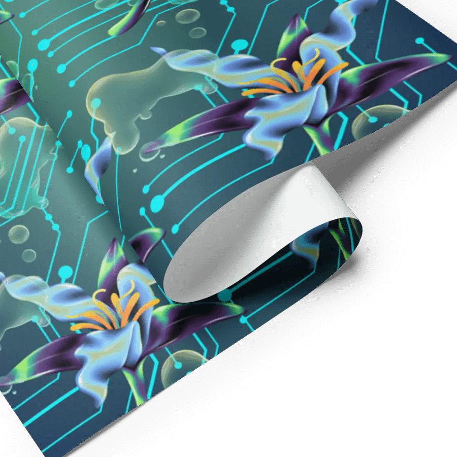 Stylish meta design wrapping paper product image (7)