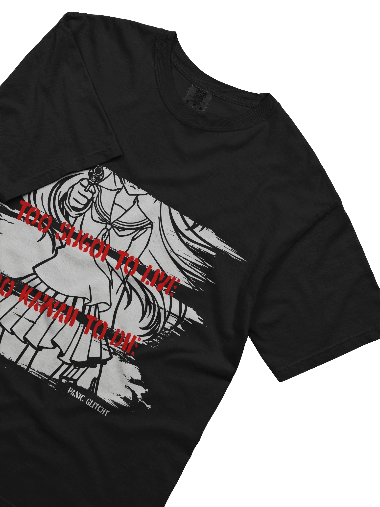 Too Sugoi/Too Kawaii Painted Gun Tee product image (3)