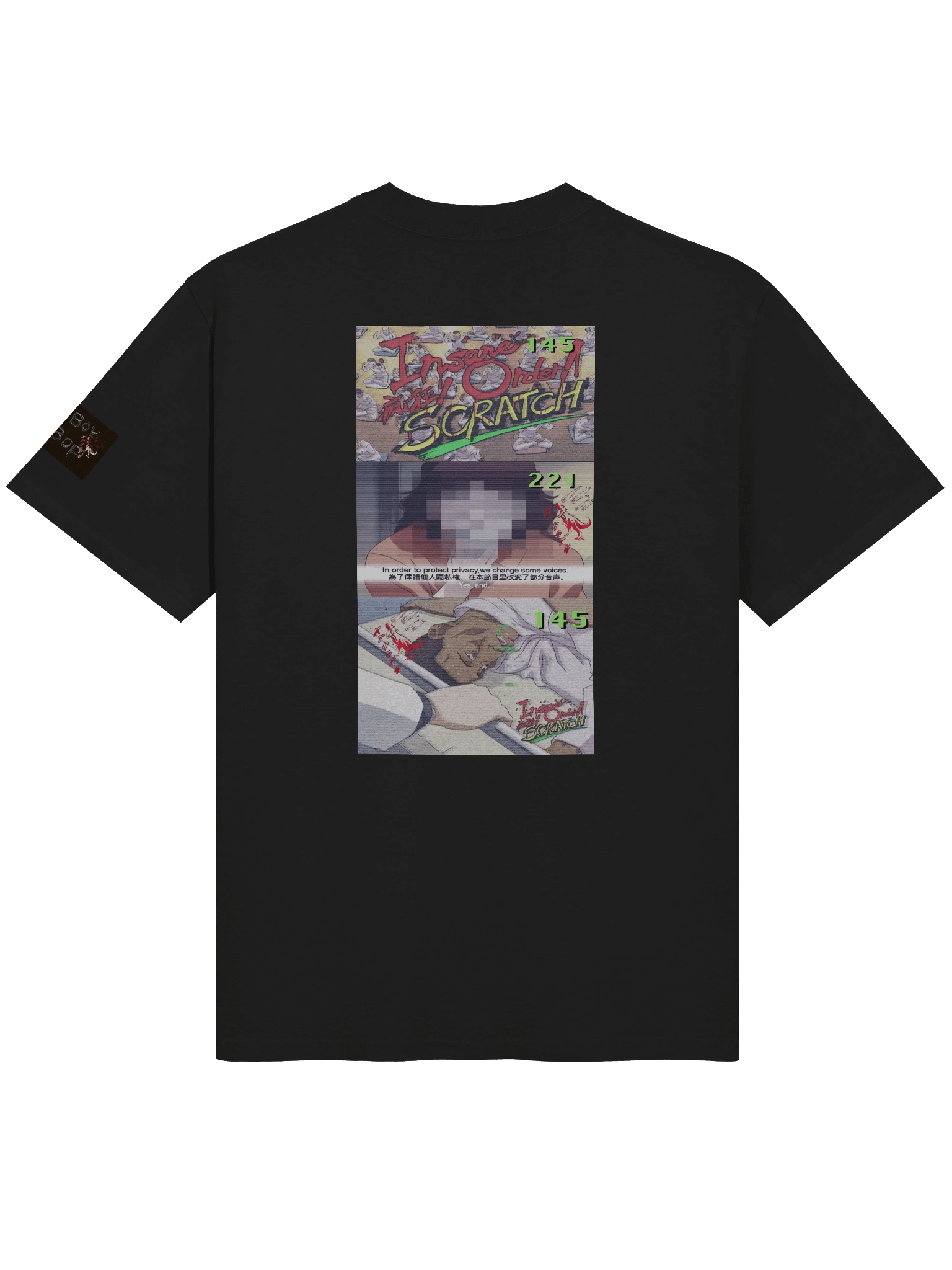 cowboy bebop session 23 brain scratch tee shirt product image (8)