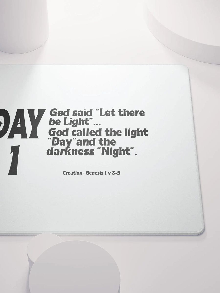 CREATION: DAY 1……Christian, Jesus, faith, God, Bible, Christianity, Jesus Christ, religion, Bible Verse, Love product image (9)