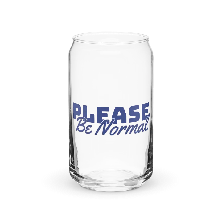 Please Be Normal Glass product image (2)