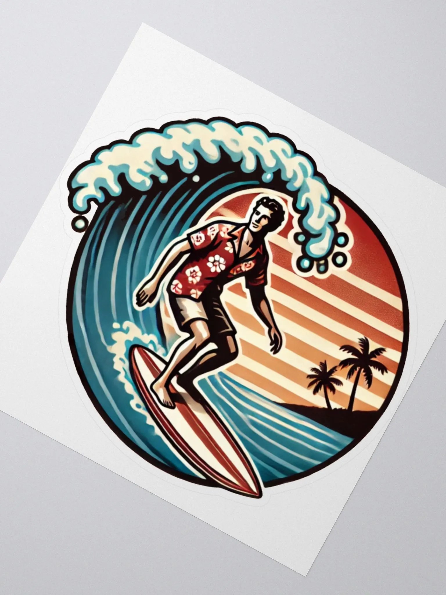 Wild Surf Sticker 1977 product image (6)