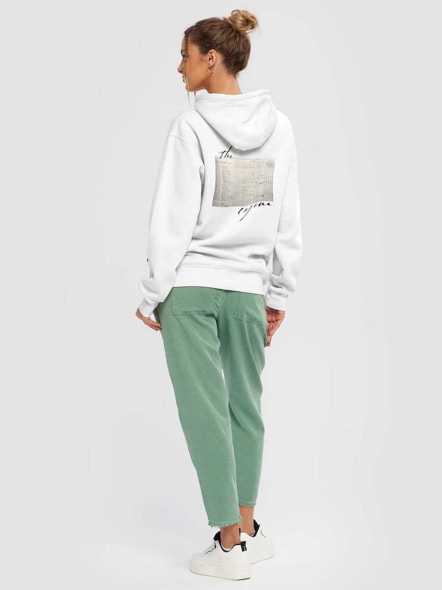 Note G White Hoodie product image (6)
