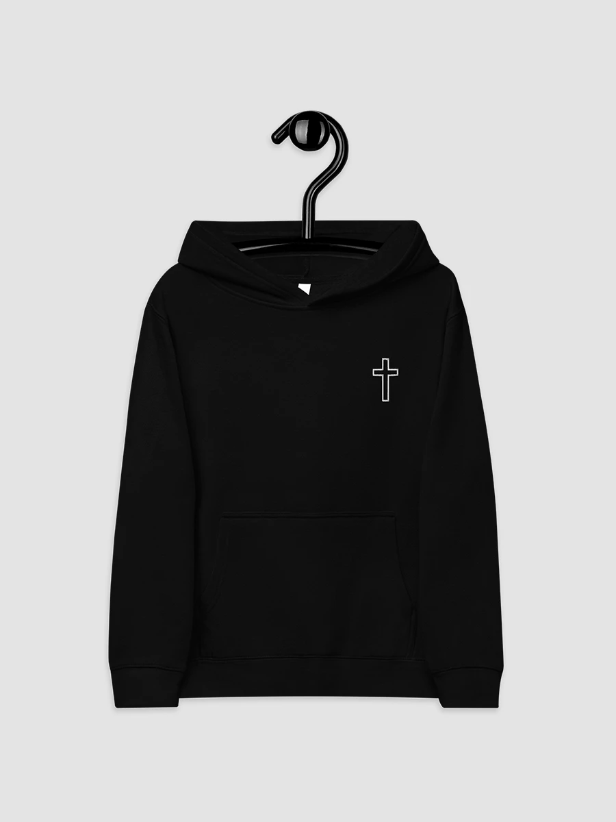 Kids Black Cross Hoodie product image (3)