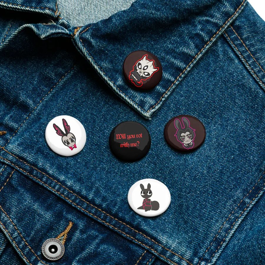 Gay monster pins - set 2 product image (16)
