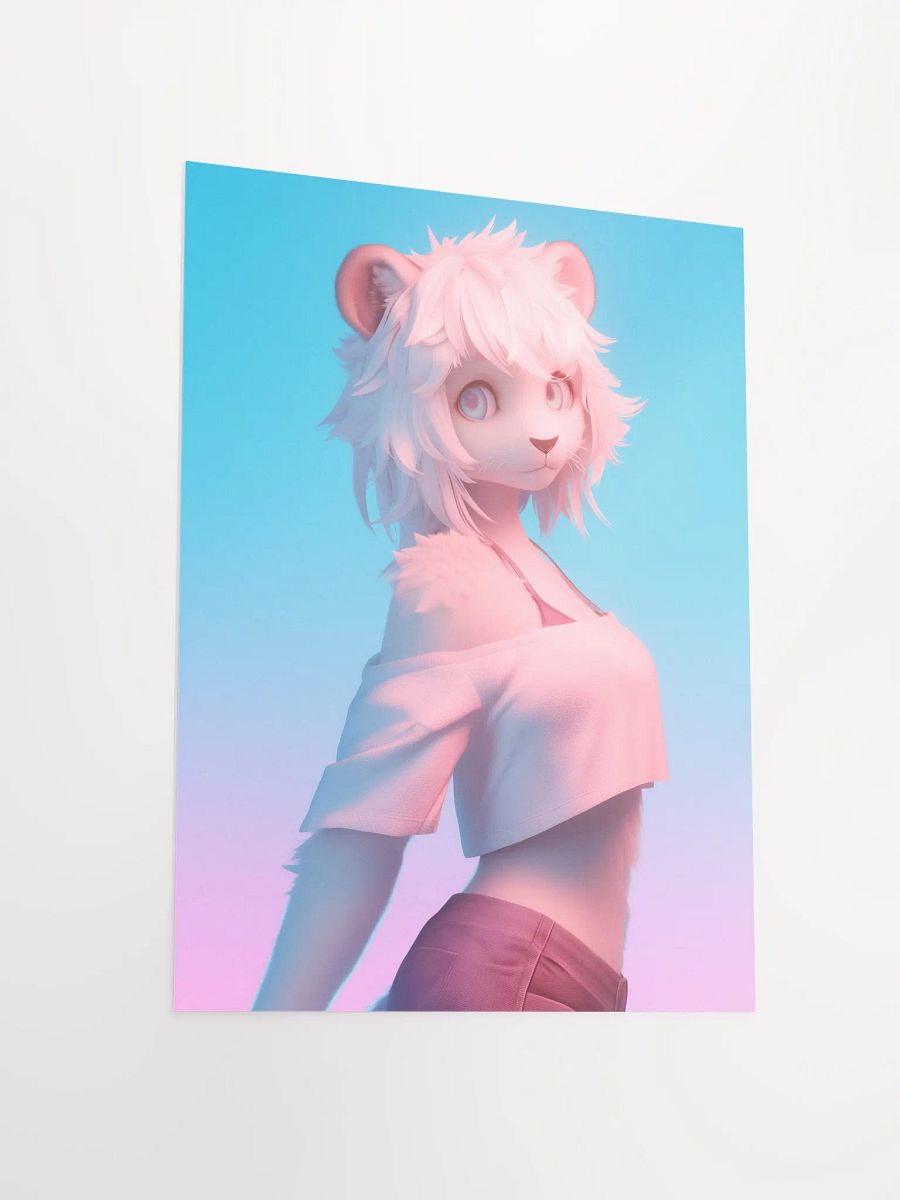 Feline Fusion Matte Poster product image (6)