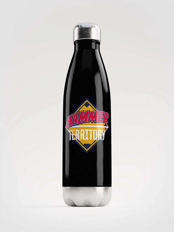 Yellow Infield Stainless Steel Water Bottle product image (1)