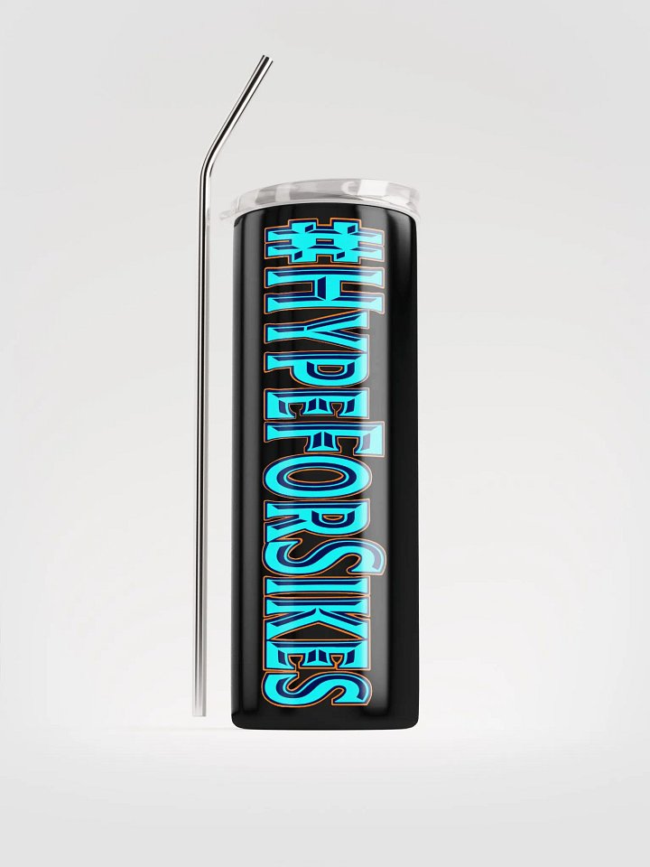 #Hype Tumbler w/ straw product image (1)