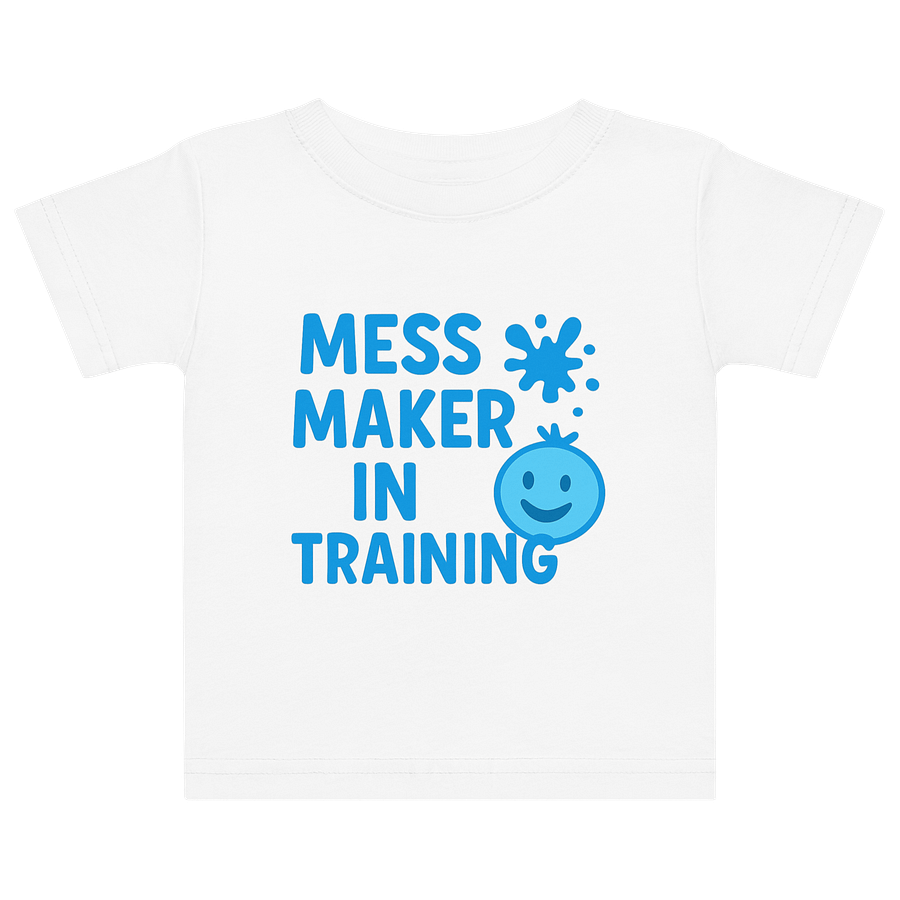 Splashy Mess Maker Baby Jersey T-Shirt product image (1)