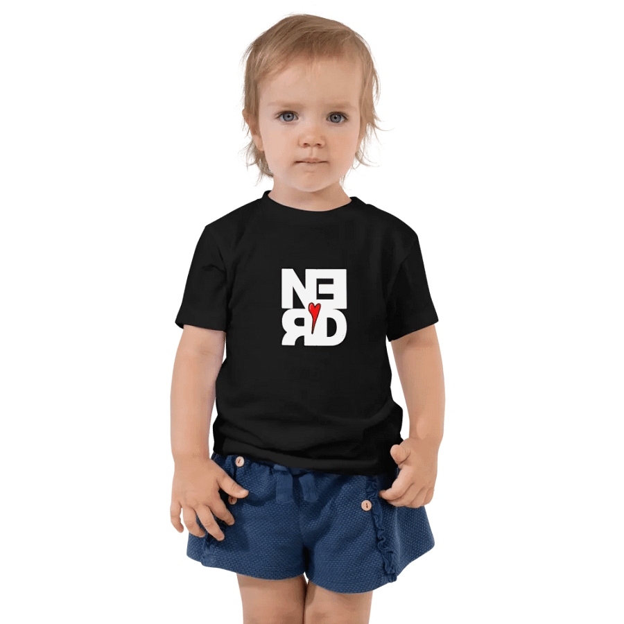 Nerd Heart Toddler Tee product image (1)