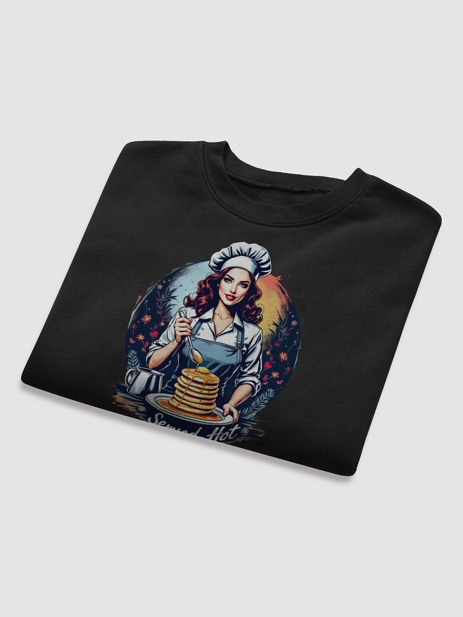 Cozy Raw Hem Crop Sweatshirt product image (36)