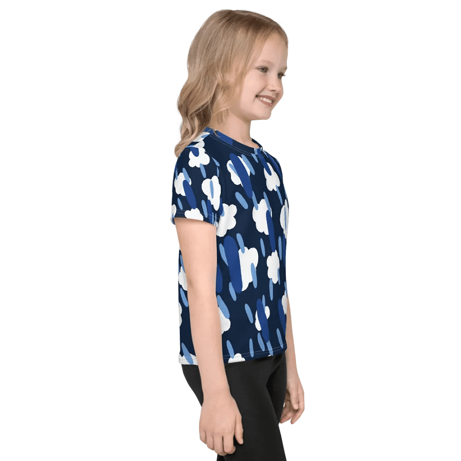 Cloudy Sky Kids All-Over Print T-Shirt product image (4)