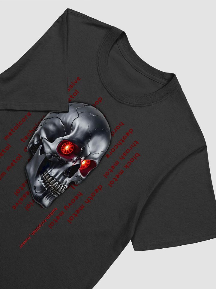 Channel Emote T-Shirt: Black Skull product image (1)