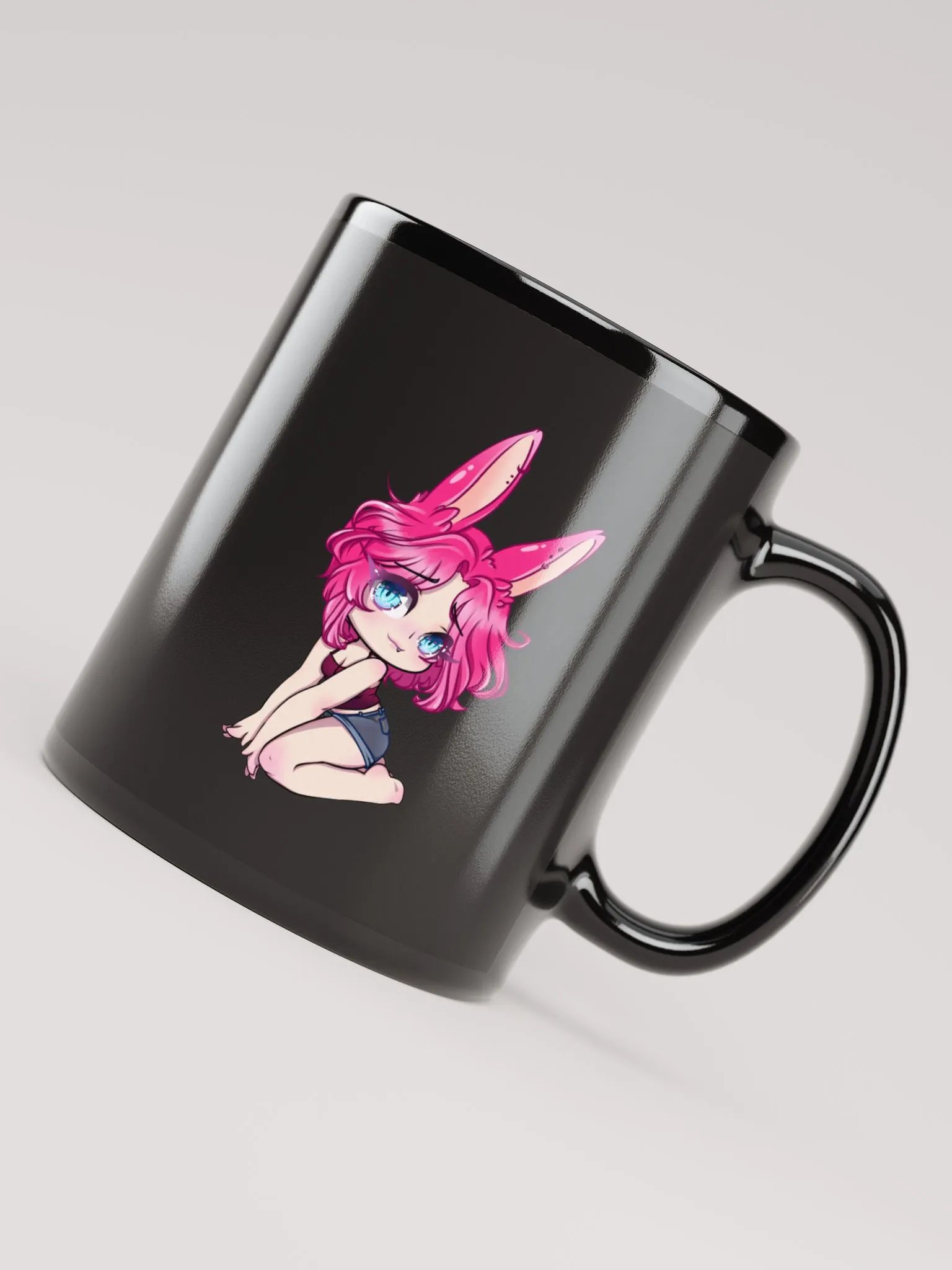 Bun Chibi Mug - Black product image (4)
