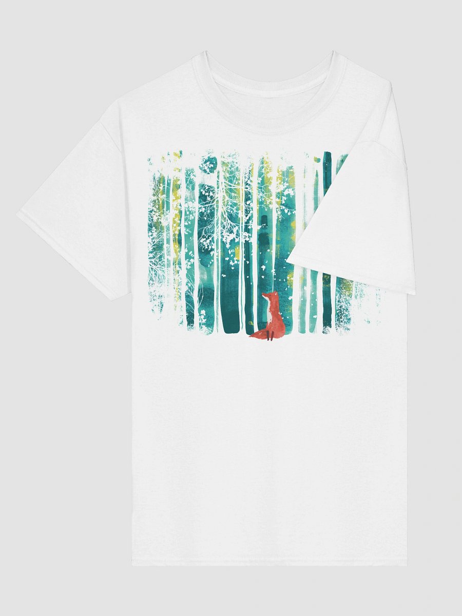 Lone fox graphic t-shirt product image (24)