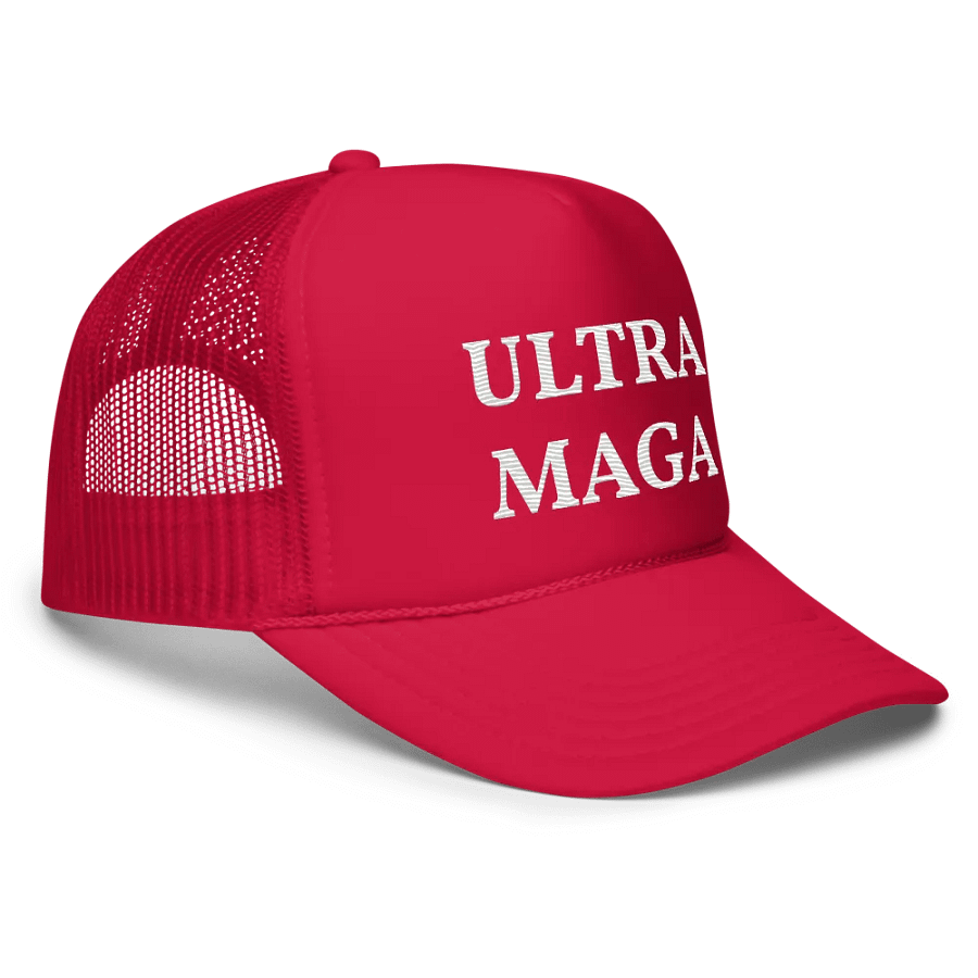 Ultra MAGA - Embroidered Trucker Cap Hat product image (3)