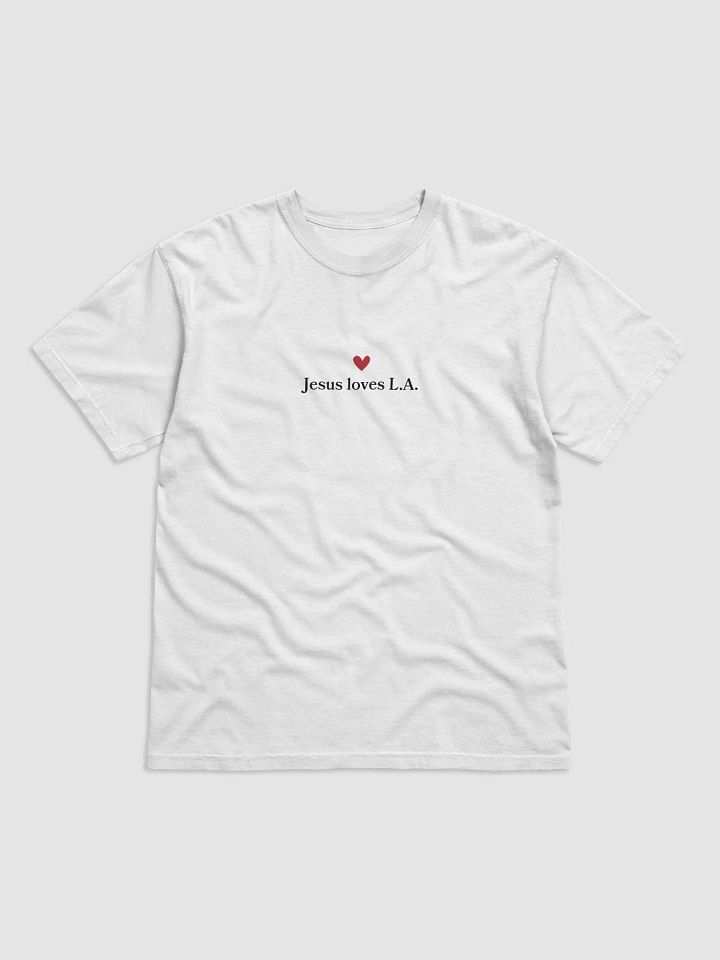 'Jesus loves LA' tshirt product image (1)