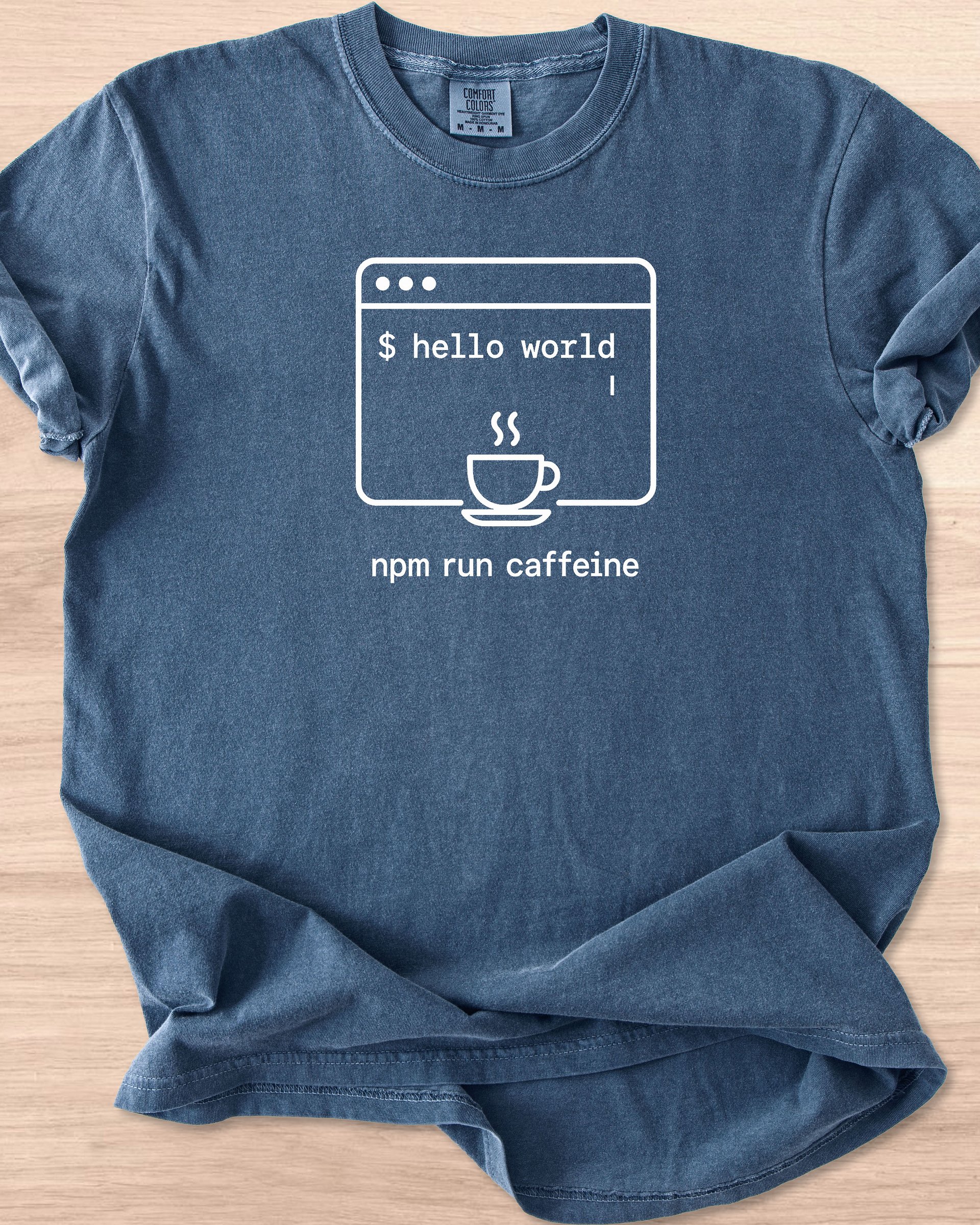 npm run caffeine Tee product image (21)