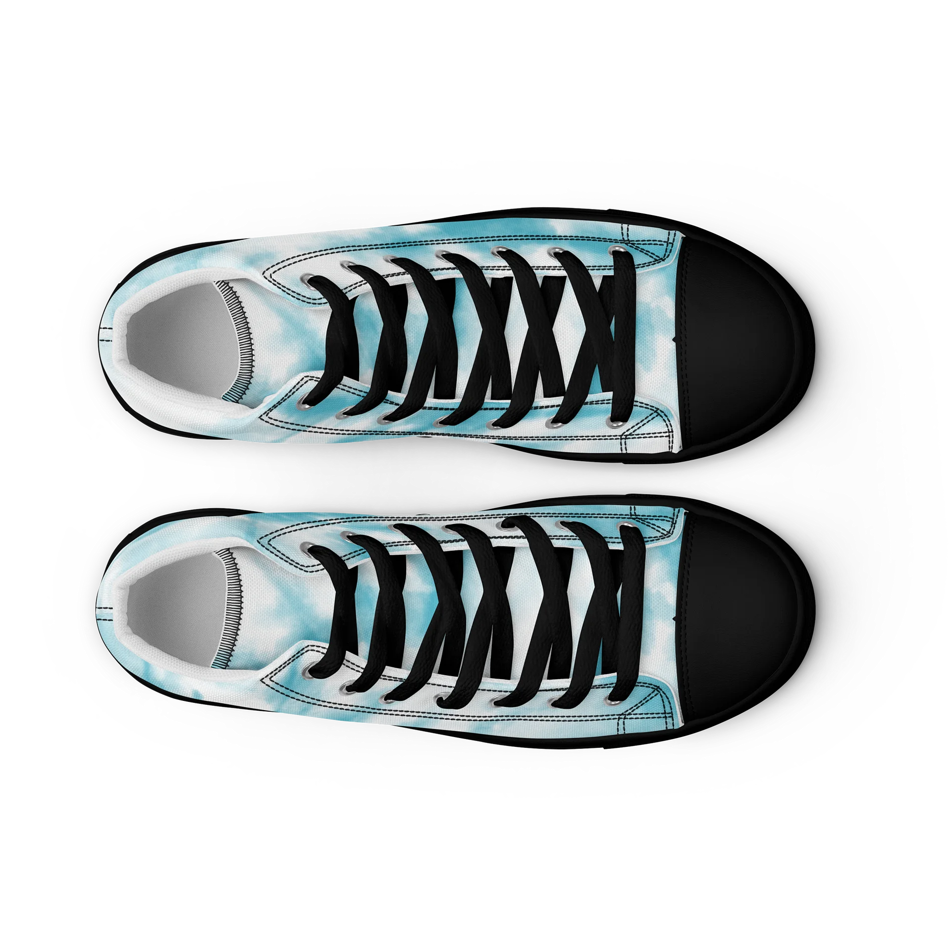 Panda Swirl Men's High Tops product image (9)