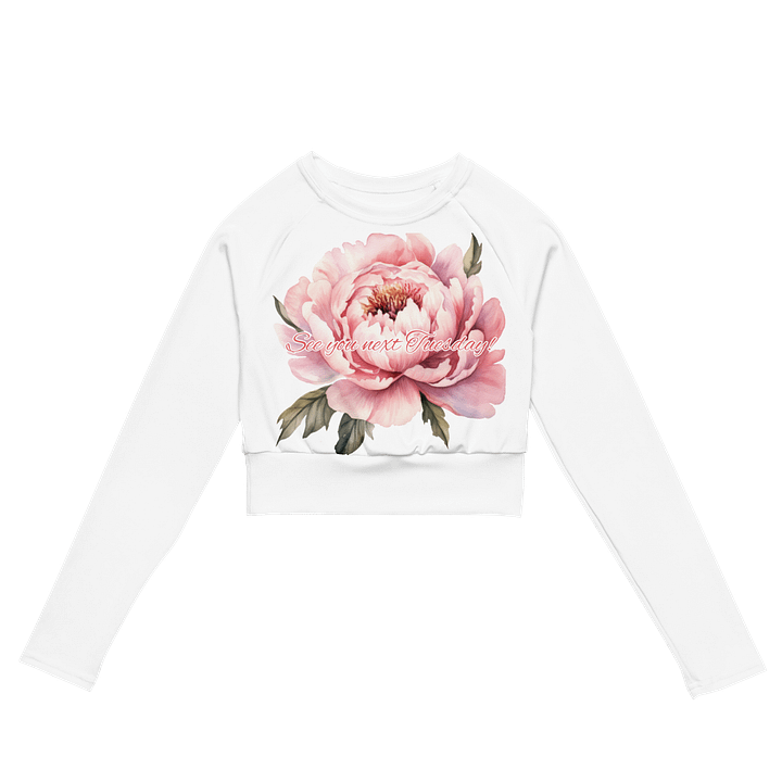Peony See You Next Tuesday Long Sleeve Crop Top product image (2)