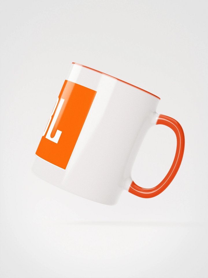 JBL CLASSIC ORANGE LOGO WITH ORANGE HANDLE COFFEE MUG product image (2)