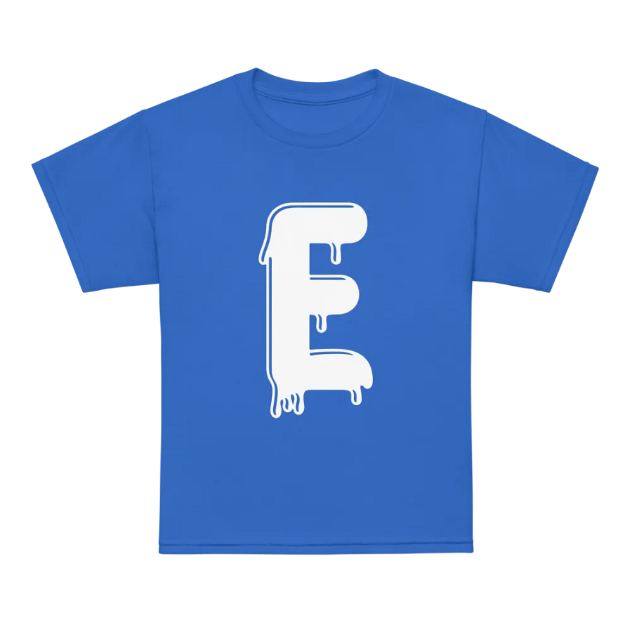 Melting Alphabet | Letter E | Youth Sports Tee product image (63)