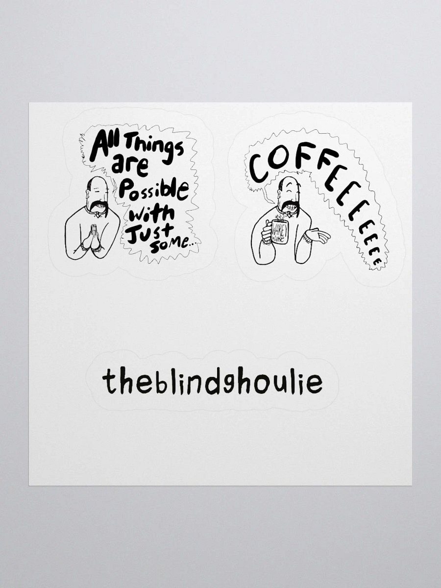 TBG Coffee Stickers product image (1)