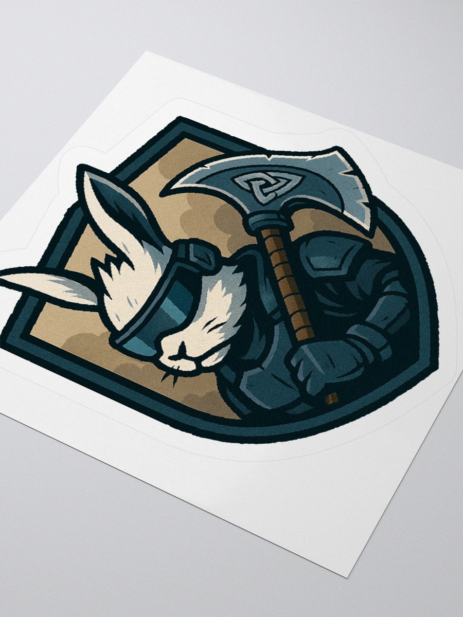 the tactical viking rabbit sticker product image (3)