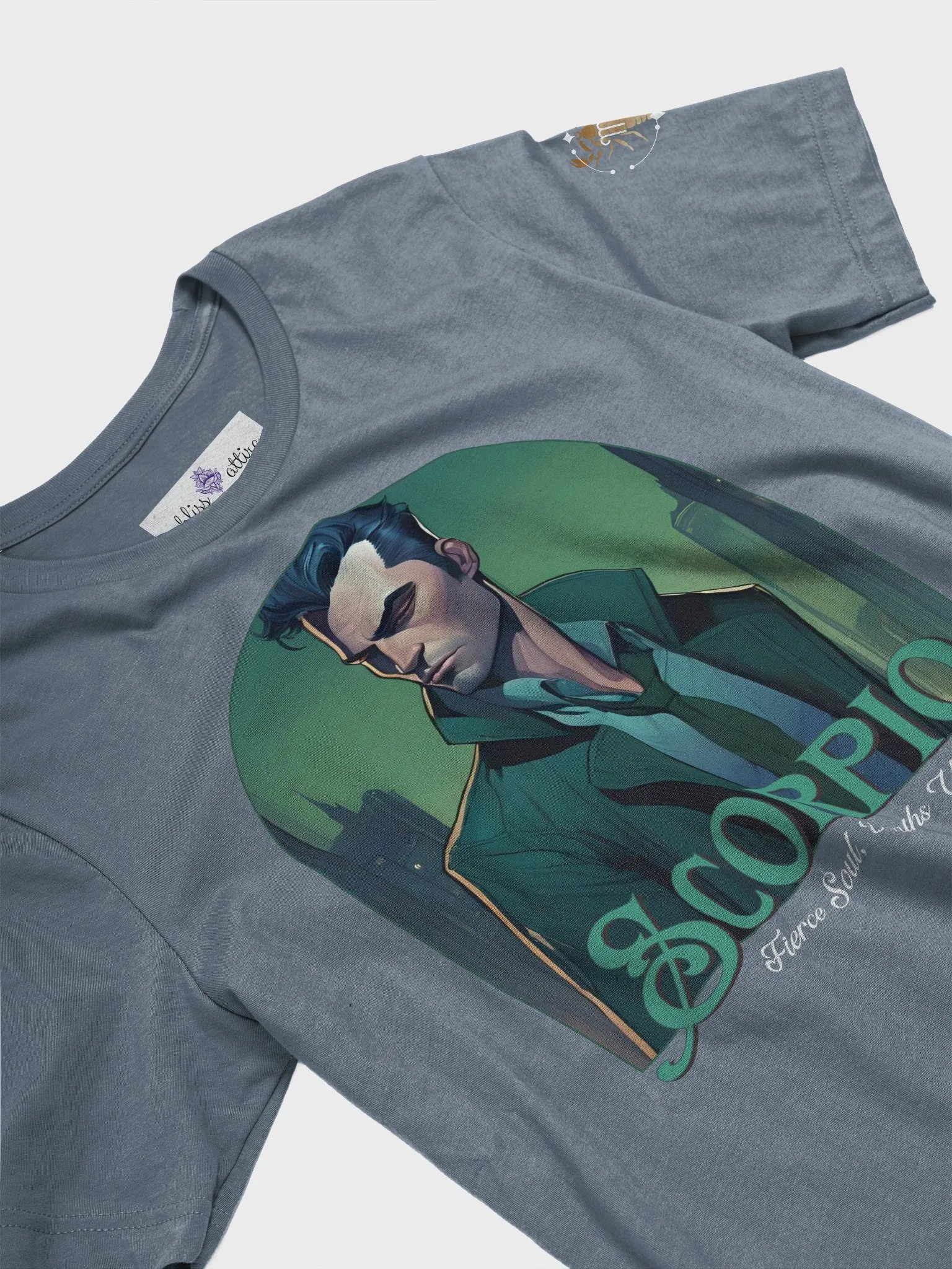 Celestial Scorpio Man T-Shirt (DTG) product image (1)
