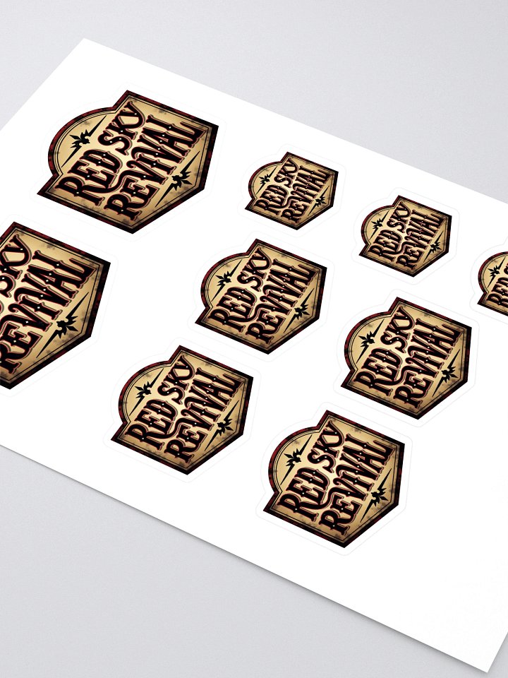 Red Sky Revival Sticker Sheet product image (2)