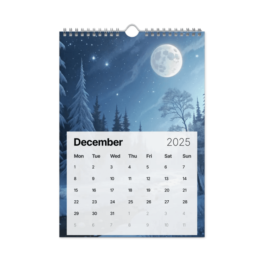 MAGICAL ANIME SEASONS WALL CALENDAR 2025 product image (4)