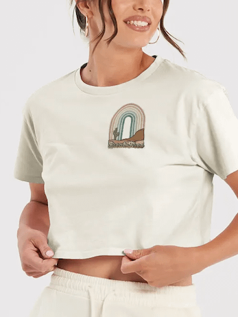 Break Free Cropped Top - Small Print product image (9)
