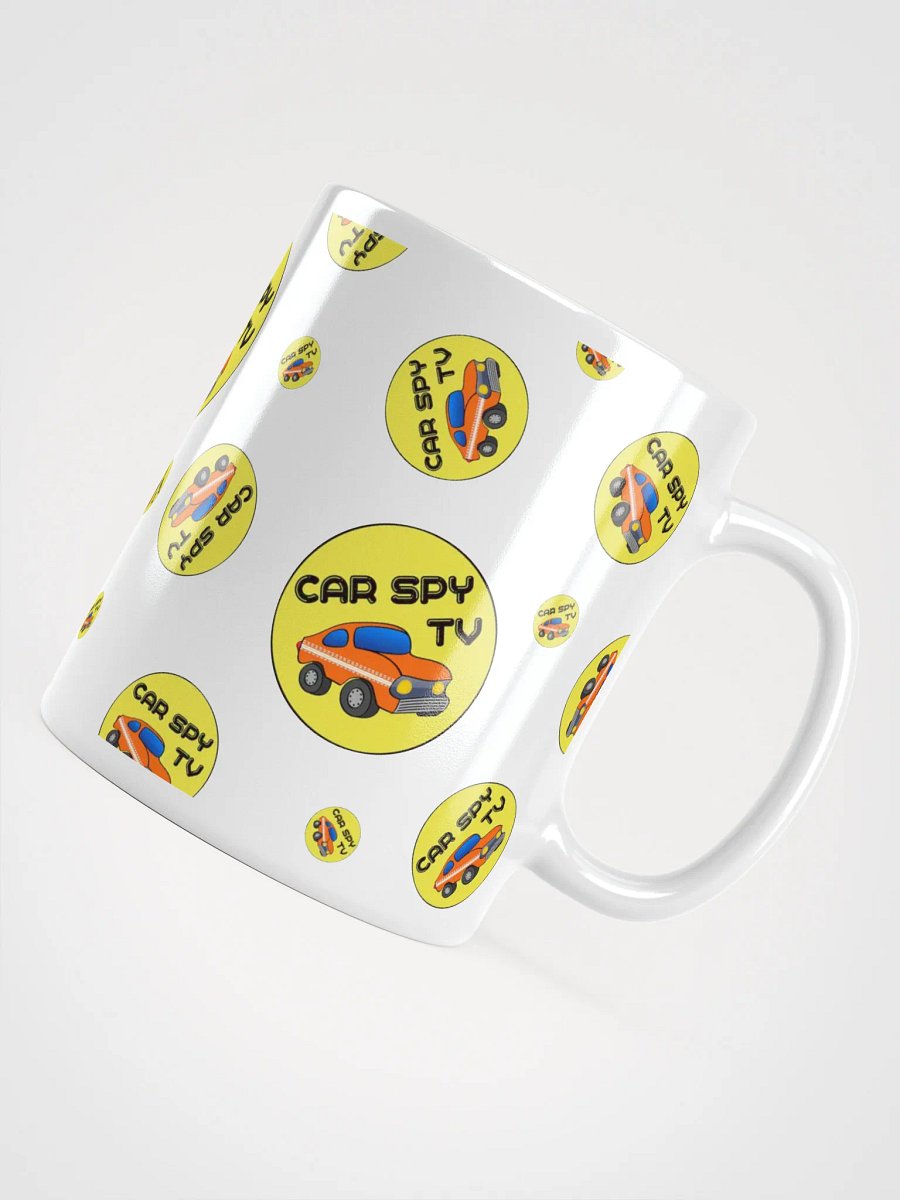 Ceramic Mug: CarSpyTV Logo product image (4)