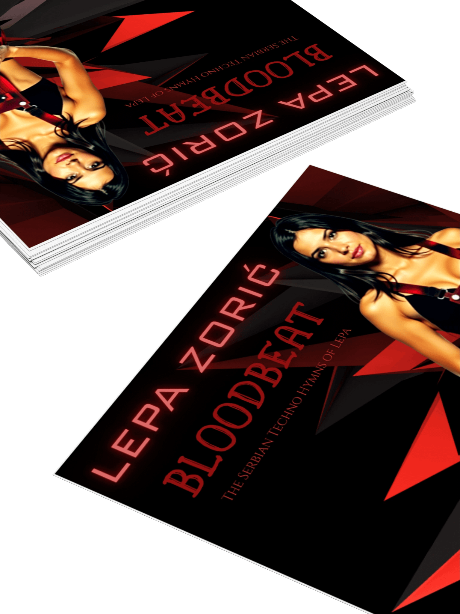 Bloodbeat Album Cover Sticker by Lepa Zorić product image (11)