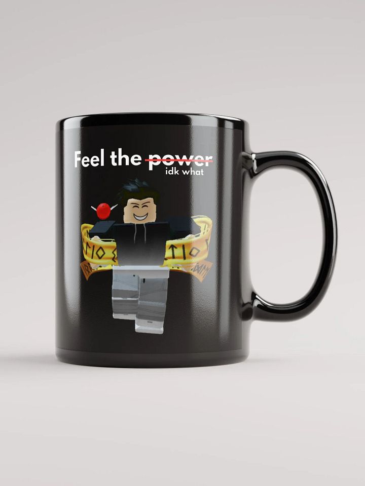 FAN Black Glossy Mug product image (1)