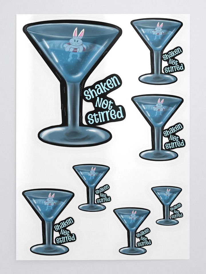 Shaken not Stirred 7Stickers product image (2)