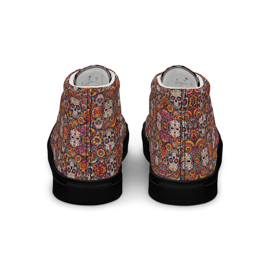 Mexican Skull symphony High Tops product image (5)