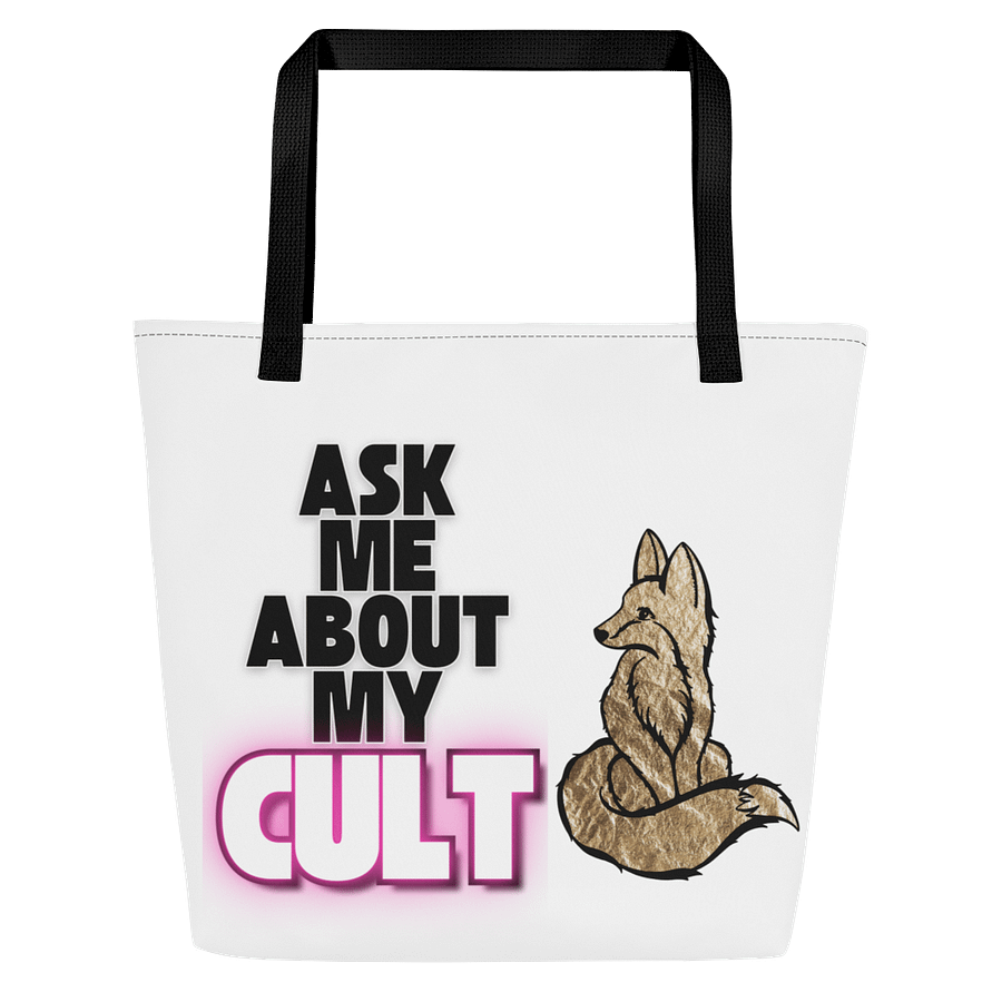 Ask Me About My Cult Tote Bag product image (4)