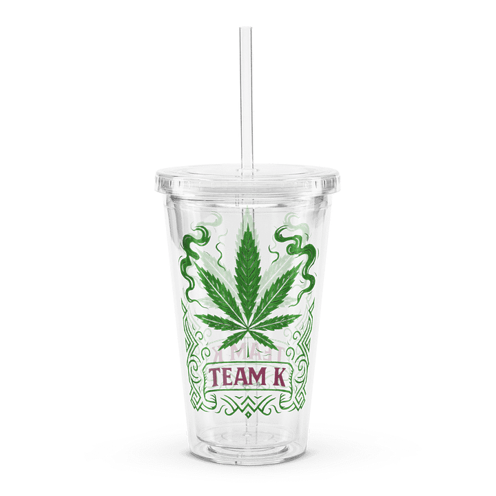 Team K V-7 Clear Plastic Tumbler product image (2)