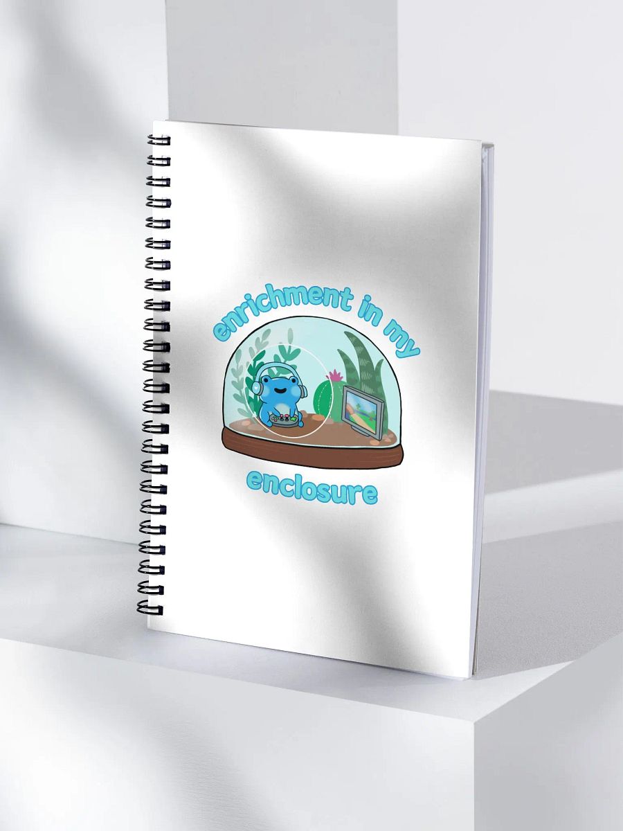 Enrichment in My Enclosure Spiral Notebook product image (4)