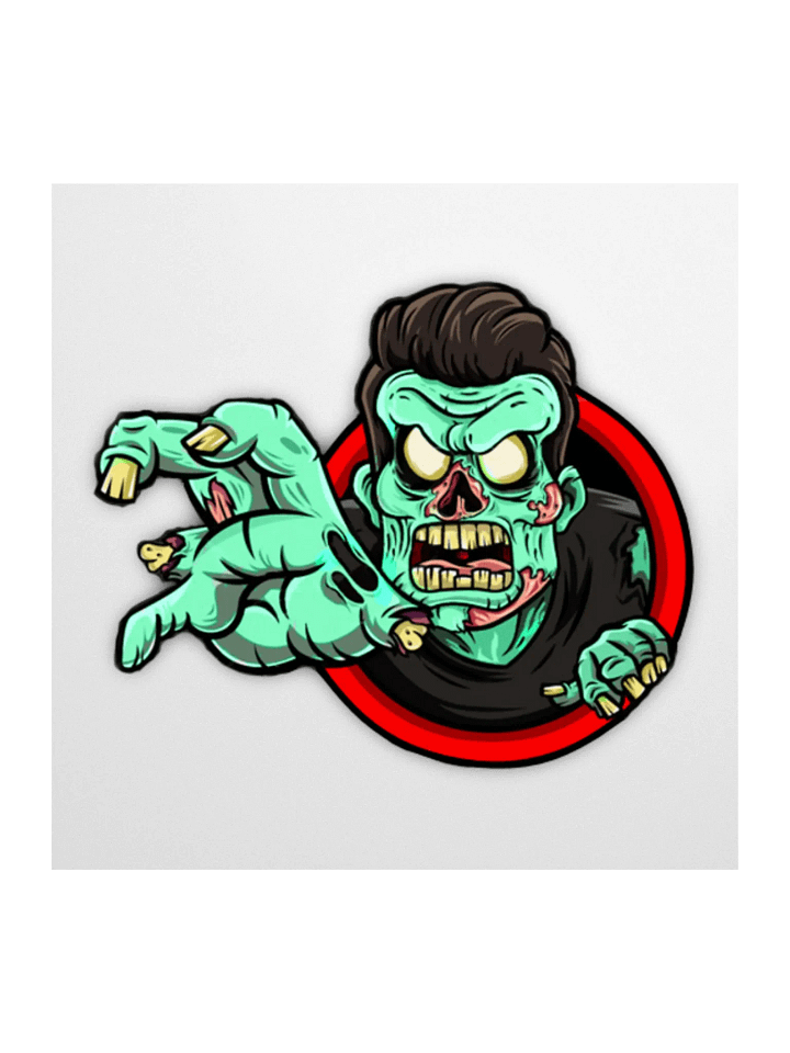 KillrZombie Cut Stickers product image (1)