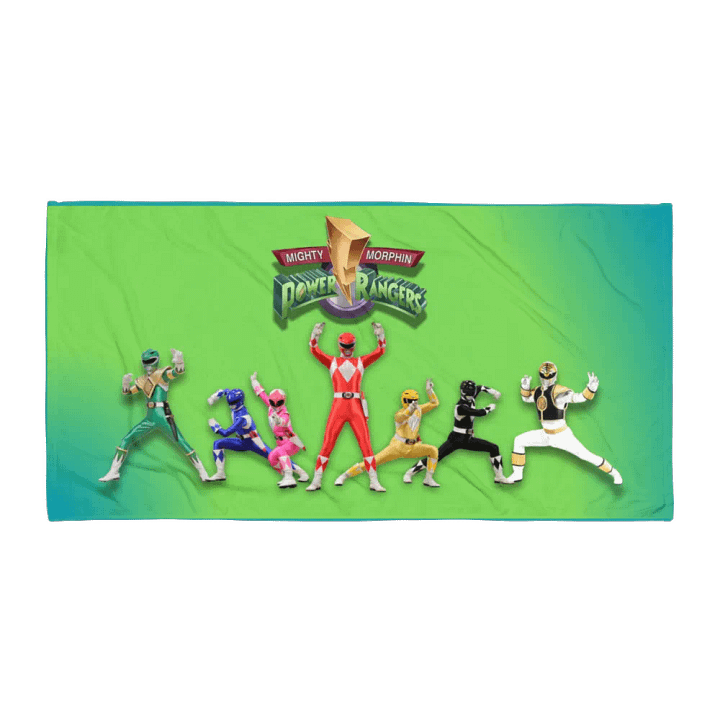 Morphin Towel Power: Mighty Morphin Power Rangers product image (1)