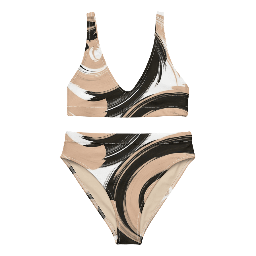 CoCo Swirl High Waisted Bikini product image (1)