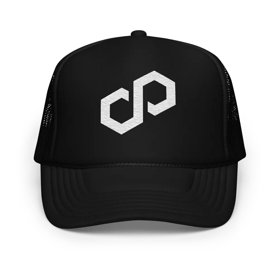 Polygon Crypto - Embroidered Trucker Hat Cap product image (1)