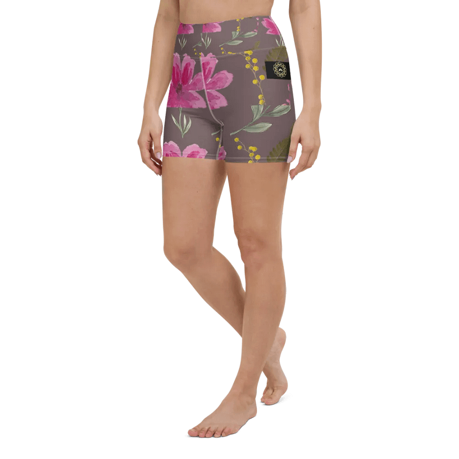 Blossom Harmony Yoga Shorts product image (11)