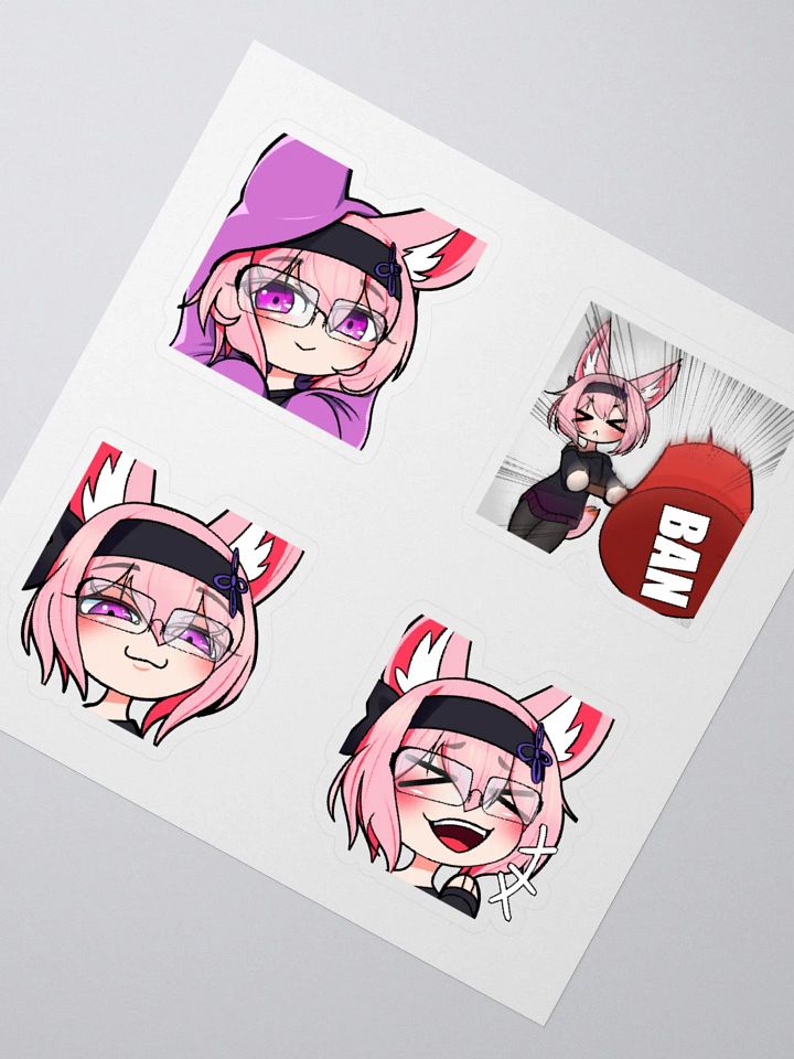 Donad_VR New Emote Stickers product image (6)