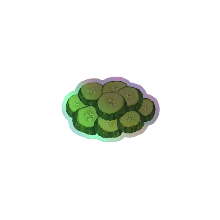 PICKLE CHIPS Sticker product image (1)