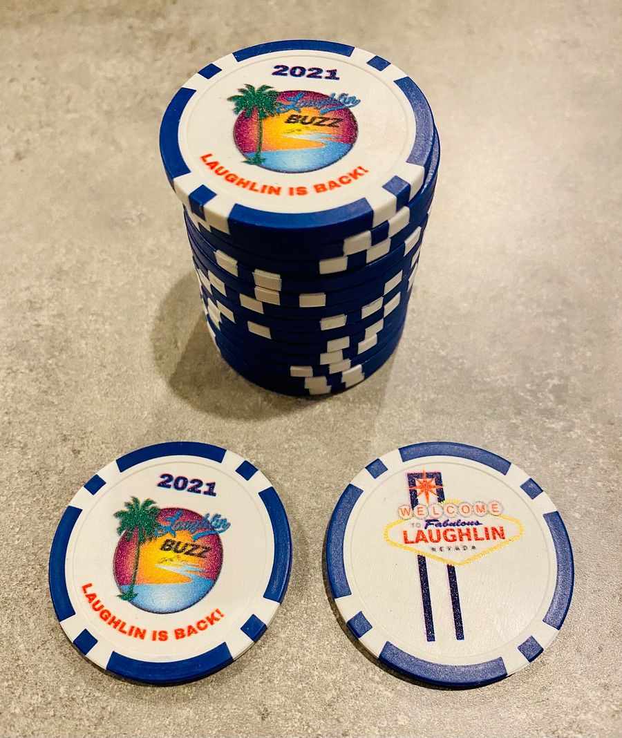 2021 Laughlin Buzz Poker Chip product image (1)