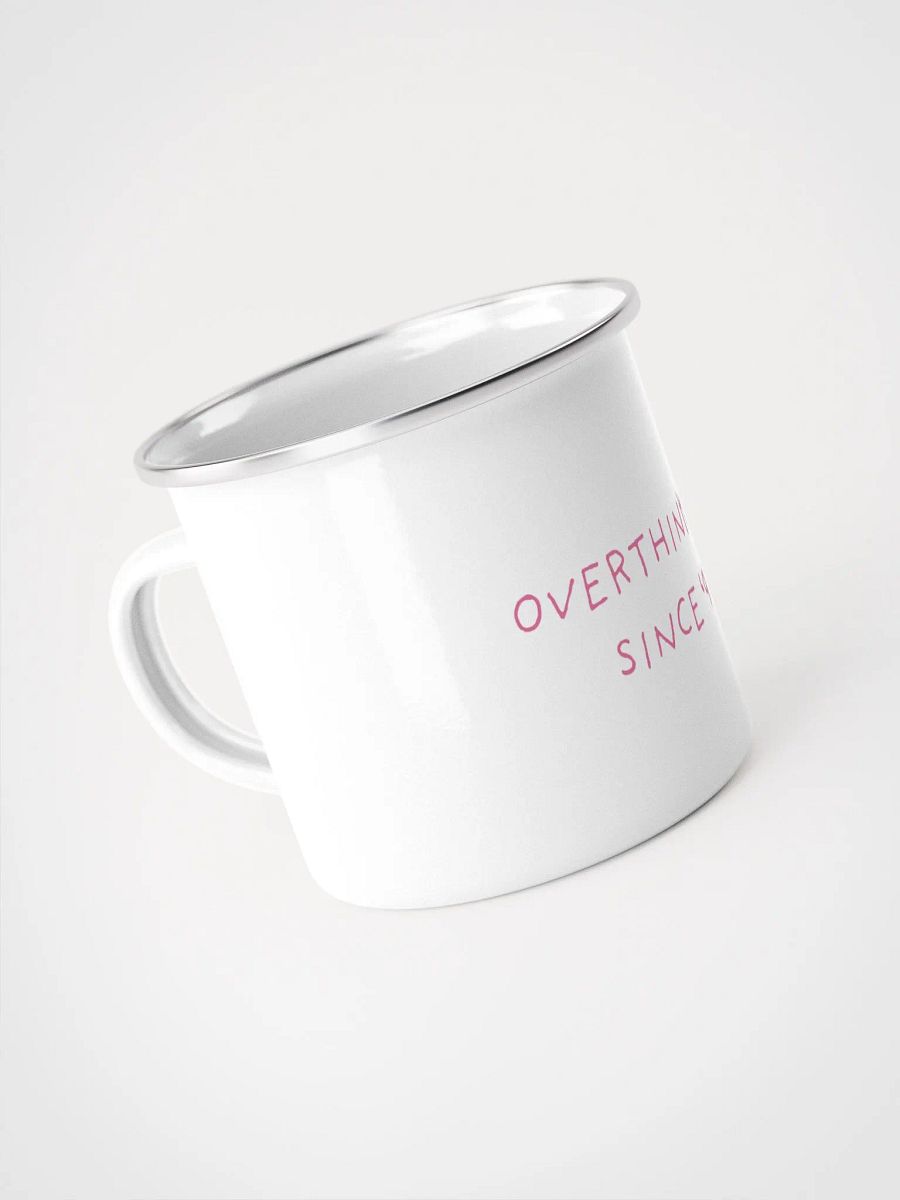 OVERTHINKING SINCE '97 Enamel Mug product image (2)